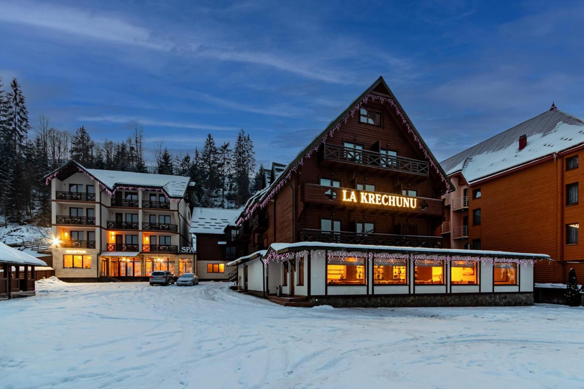 La Кrechunu Otel Bukovel Dış mekan fotoğraf