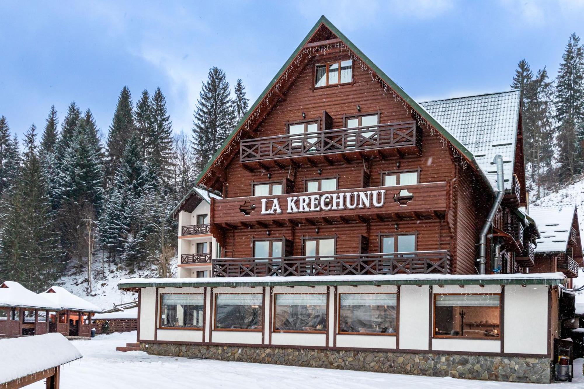 La Кrechunu Otel Bukovel Dış mekan fotoğraf