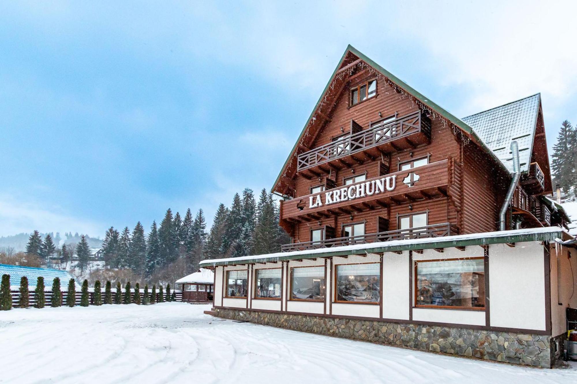 La Кrechunu Otel Bukovel Dış mekan fotoğraf